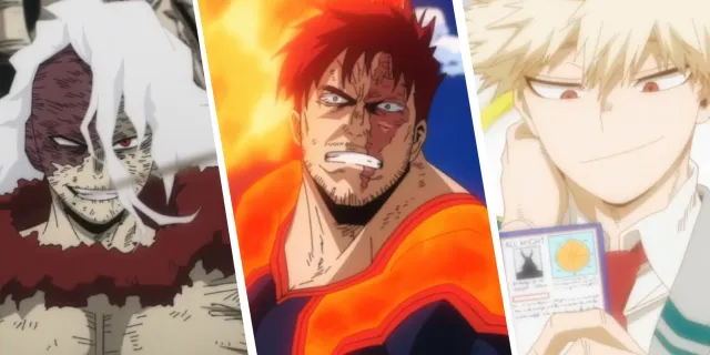 تصویر 10 شخصیت مهم در My Hero Academia که Deku یا All Might نیستند