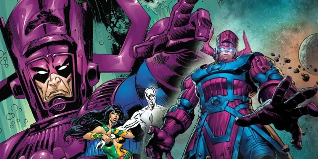 تصویر توضیح قدرت ها و توانایی های گالاکتوس (Galactus) در کمیک