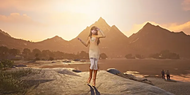 تصویر راهنمای همه کوئست‌های Forced Perspective در Infinity Nikki
