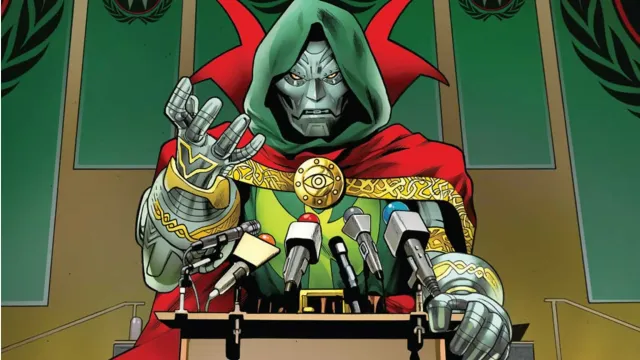 تصویر کراس‌اور جدید مارول؛ آیا حق با دکتر دوم (Dr Doom) است؟