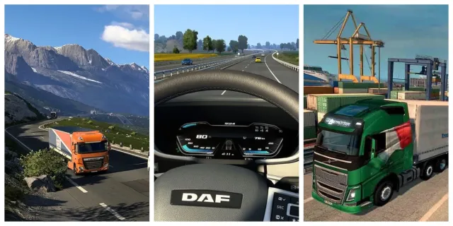 تصویر Euro Truck Simulator 2: برترین تریلرها برای کارکنان