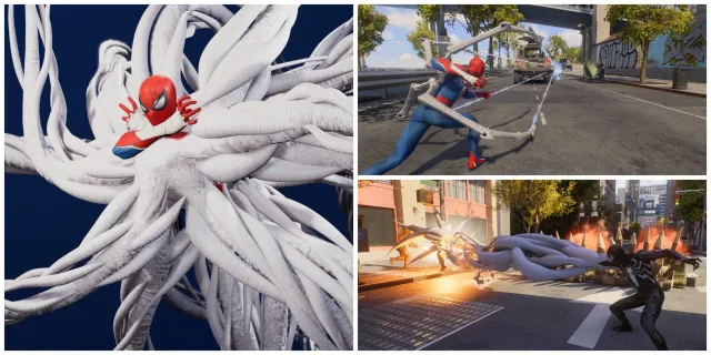 تصویر رتبه‌بندی توانایی‌های پیتر پارکر در Marvel's Spider-Man 2