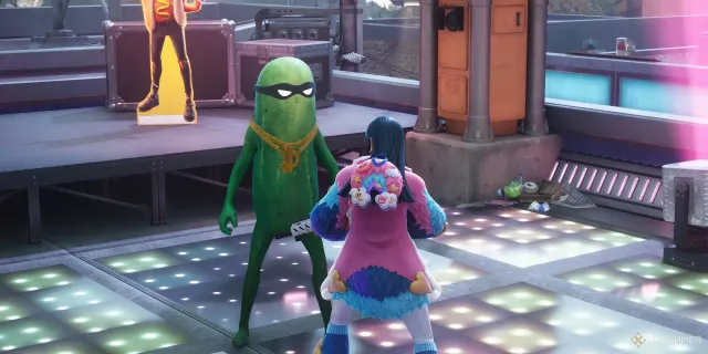 تصویر در Fortnite چپتر ۶ سیزن ۲، چطور از شخصیت‌ها هدیه دریافت کنید
