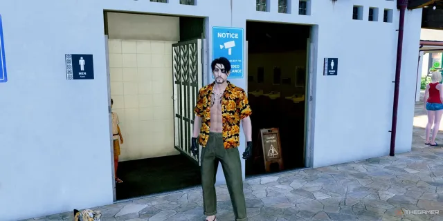 تصویر Like a Dragon: Pirate Yakuza in Hawaii راهنمای مکان توالت