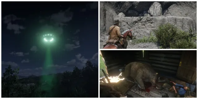 تصویر ۸ برخورد نادر در Red Dead Redemption 2 که باید امتحان کنید