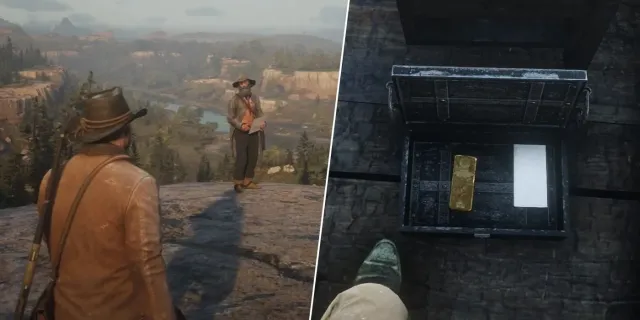 تصویر مکان‌های یافتن نقشه‌های گنج در Red Dead Redemption 2 - رد دد