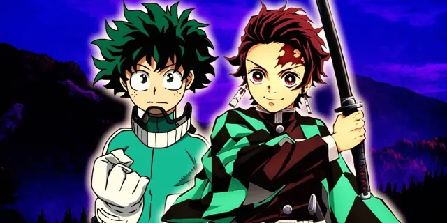 تصویر 10 کاری که My Hero Academia بهتر از Demon Slayer انجام می دهد
