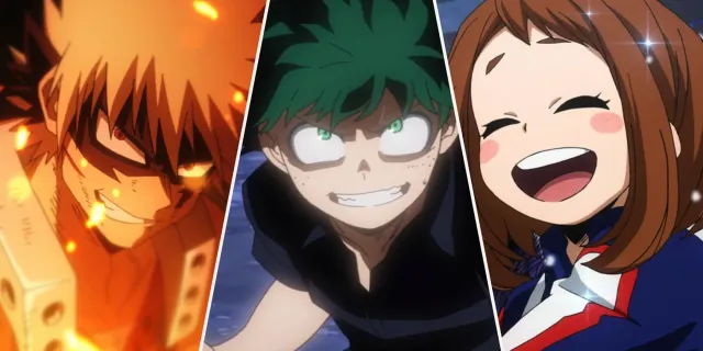 تصویر My Hero Academy: سن، قد و تولد هر شخصیت اصلی