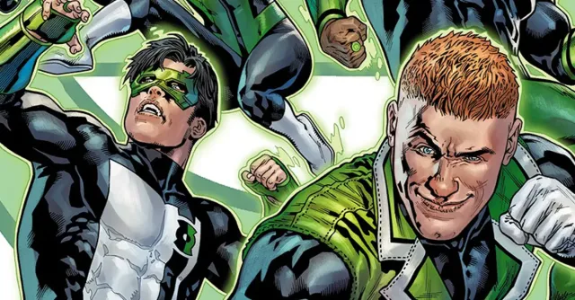 تصویر DC همه اسلحه های بزرگ را برای  All In Green Lantern Corps می آورد