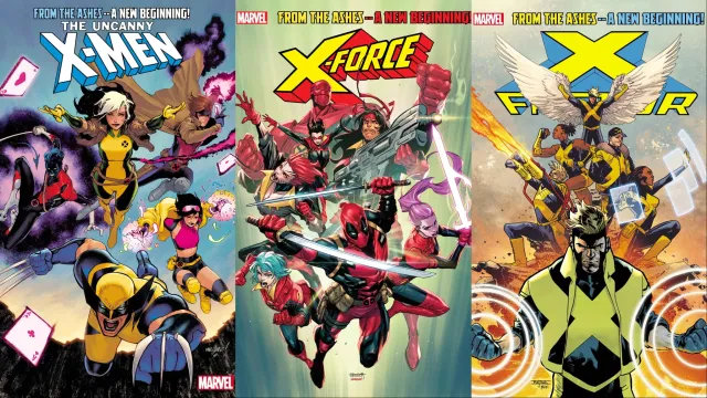 تصویر X-Men با X-Force و X-Factor تفاوت های فاحشی بین آنها دارند
