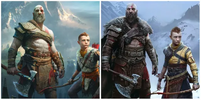 تصویر کدام بازی God Of War بهتر است؟ 2018 در مقابل راگناروک