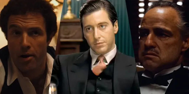 تصویر سن هر شخصیت اصلی در سه گانه پدرخوانده - The Godfather