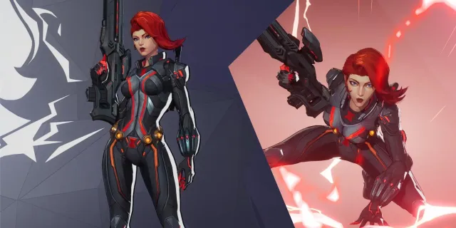 تصویر نحوه بازی در نقش بیوه سیاه - Black Widow در Marvel Rivals
