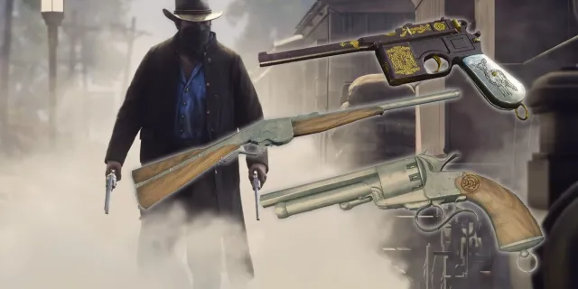 تصویر بهترین اسلحه ها در Red Dead Redemption، رتبه بندی شده