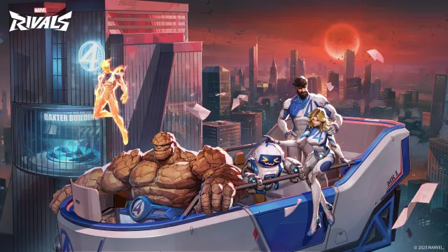 تصویر تایید شد : Fantastic Four رسما به Marvel Rivals می آیند