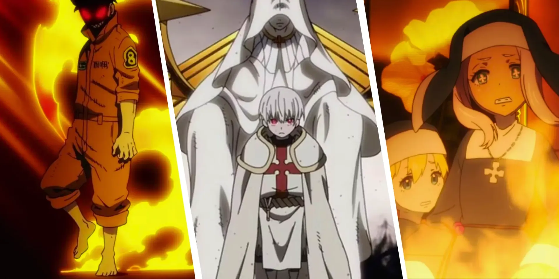 10 بهترین قسمت Fire Force که نیاز به تماشای مجدد قبل از فصل 3 دارند