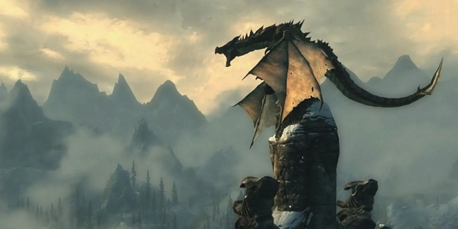 توضیح جنگ اژدها (The Dragon War) در The Elder Scrolls