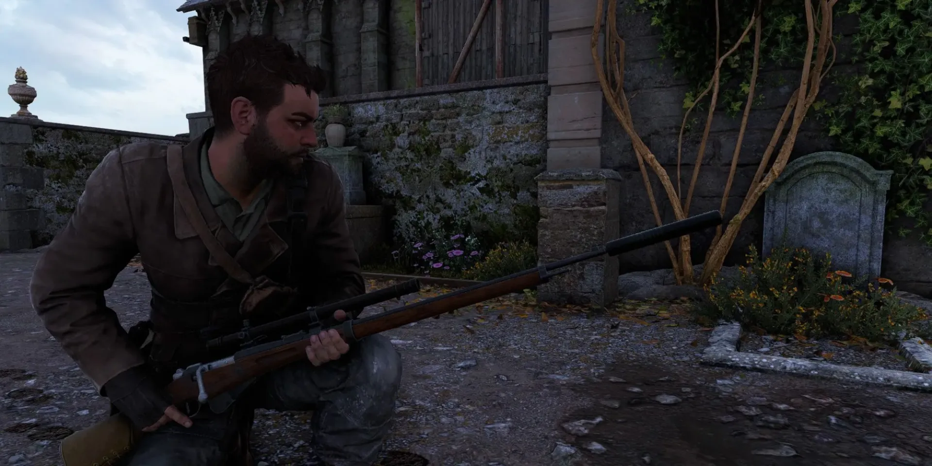 صدا خفه کن برای تک تیرانداز در Sniper Elite : Resistance