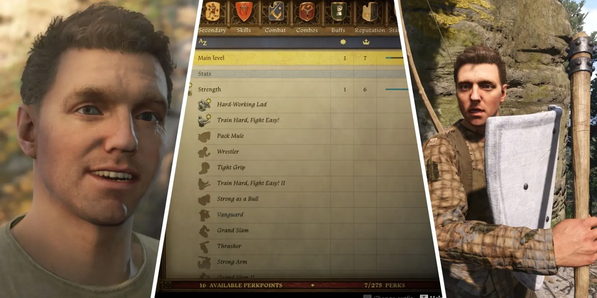 انتخاب بهترین Perk های اول بازی Kingdom Come: Deliverance 2