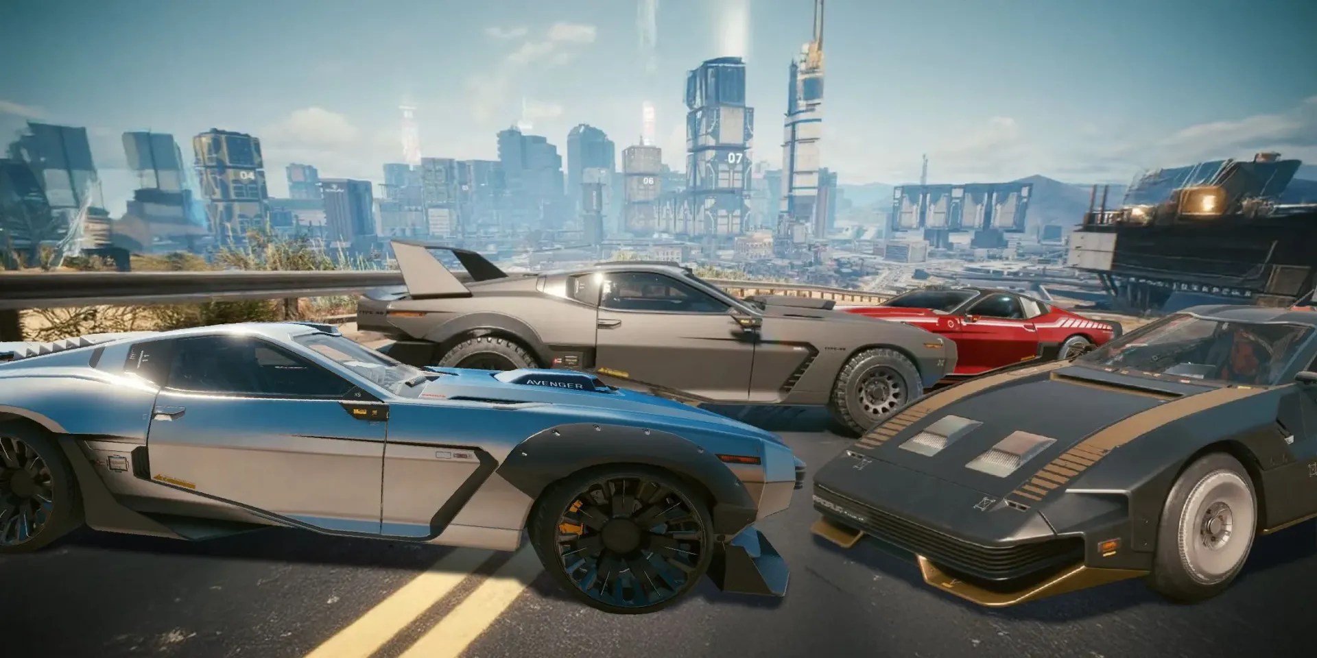رتبه‌بندی اتومبیل‌های Quadra بر اساس سبک در Cyerpunk 2077
