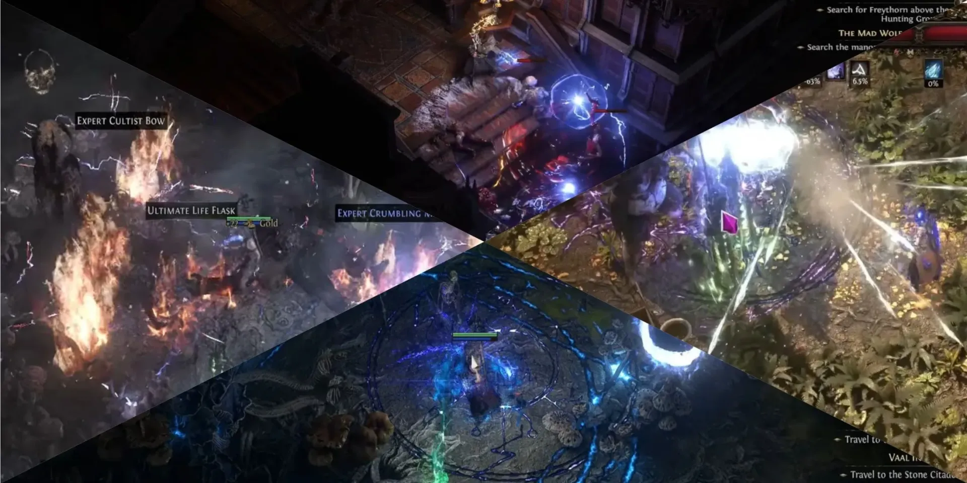 بهترین جواهرات مهارت برای ساخت‌های جادوگر در Path Of Exile 2