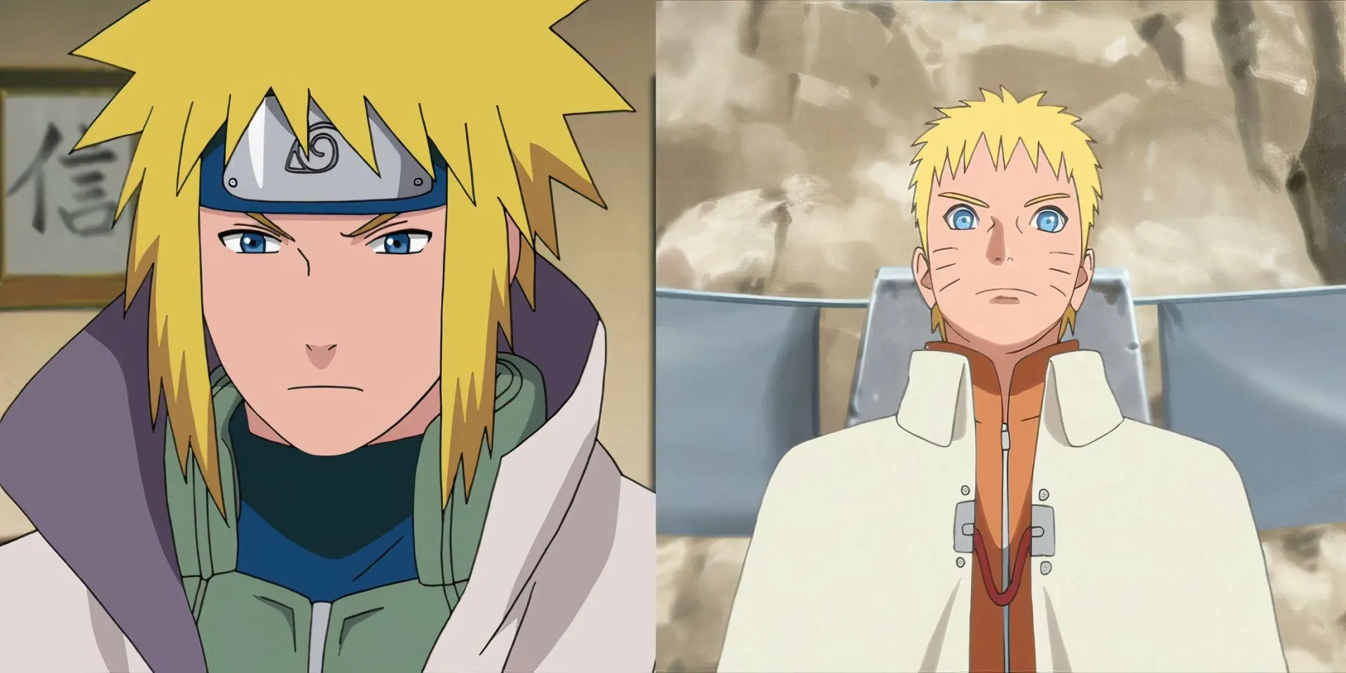 آیا ناروتو توانس از پدرش (میناتو) قوی تر شود؟ Naruto