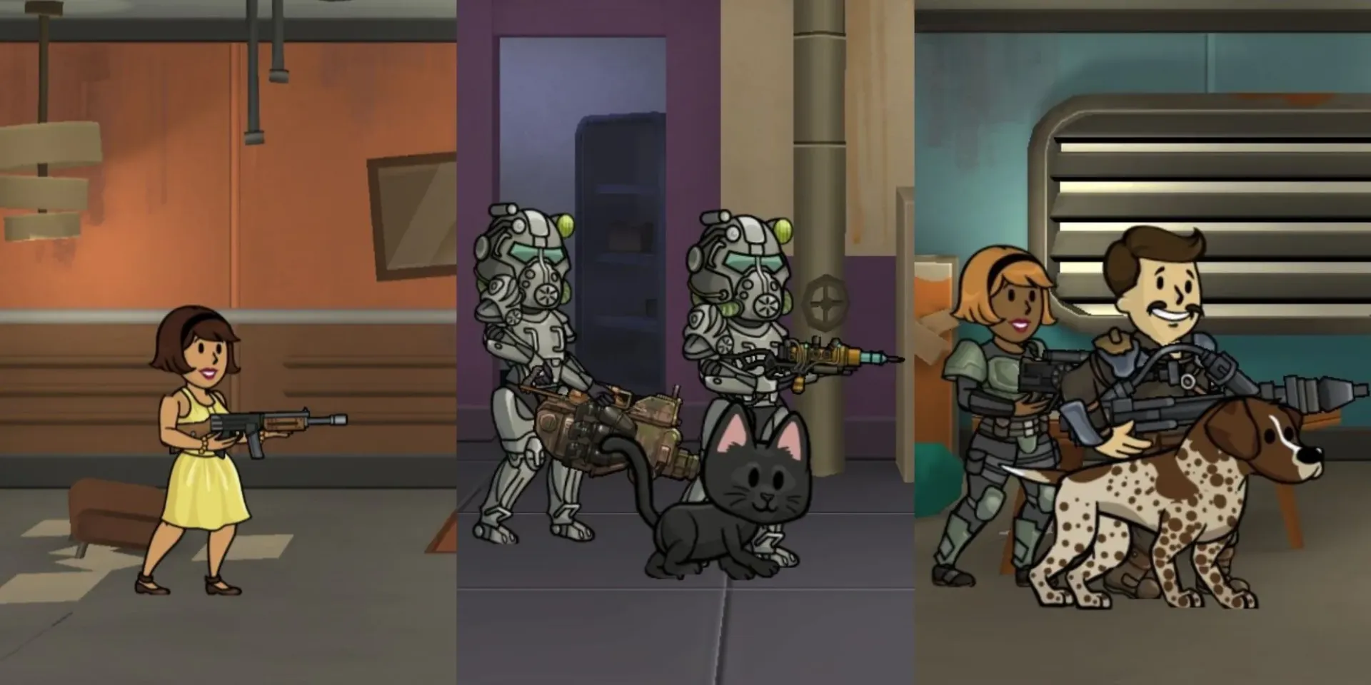  بهترین سلاح ها بازی Fallout Shelter، رتبه بندی شده