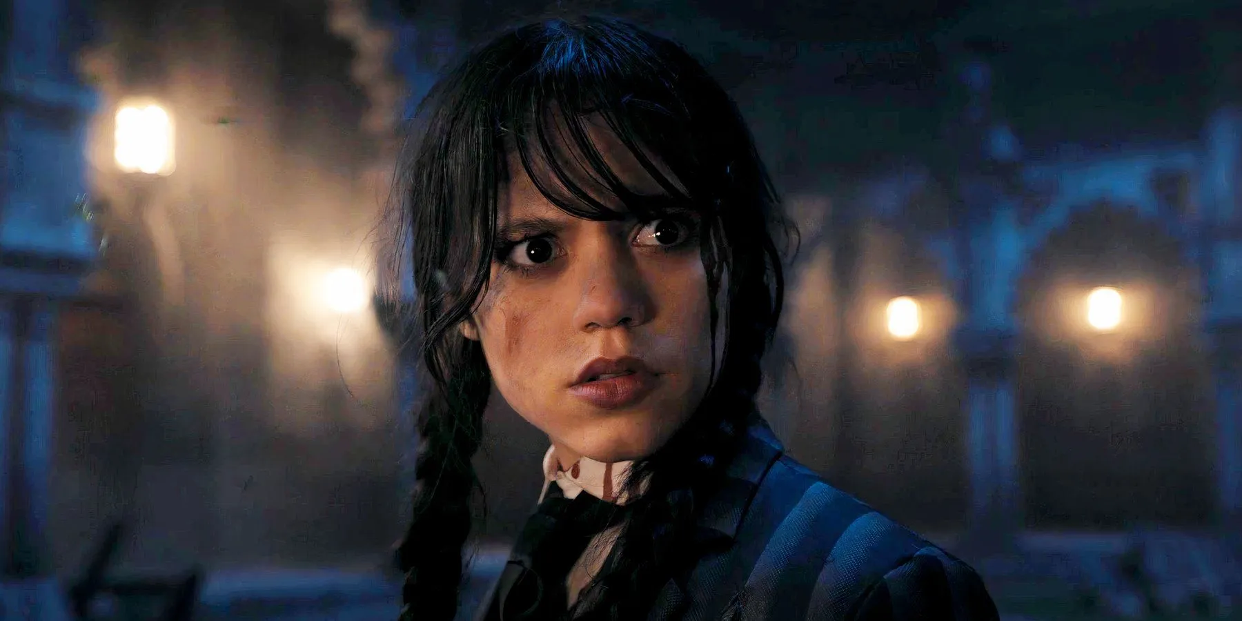 Wednesday Adams واقعی فقط در 1 صحنه از نمایش جنا اورتگا در نتفلیکس ظاهر شد