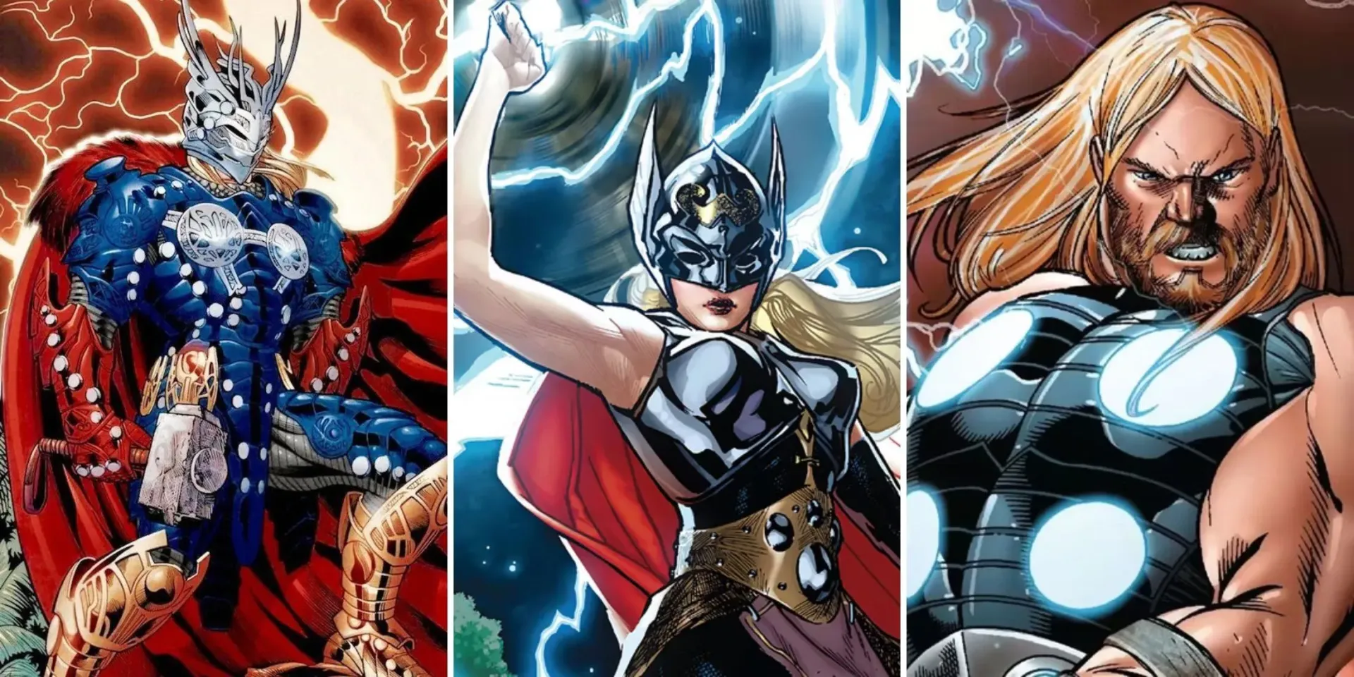 10 قوی ترین نسخه ثور Thor در کامیک مارول، رتبه بندی شده