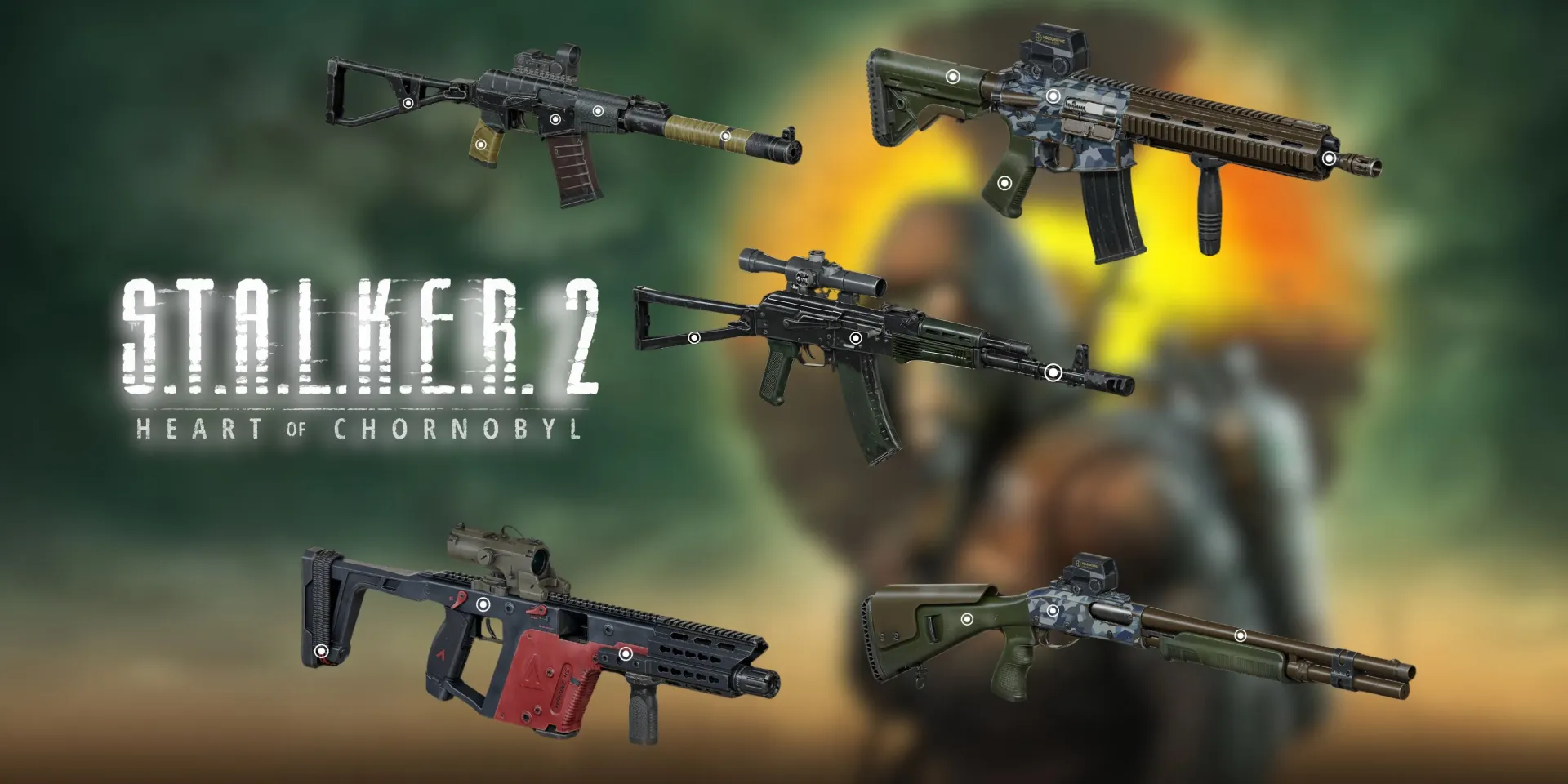همه سلاح های منحصر به فرد در S.T.A.L.K.E.R 2 (و مکان ها) 