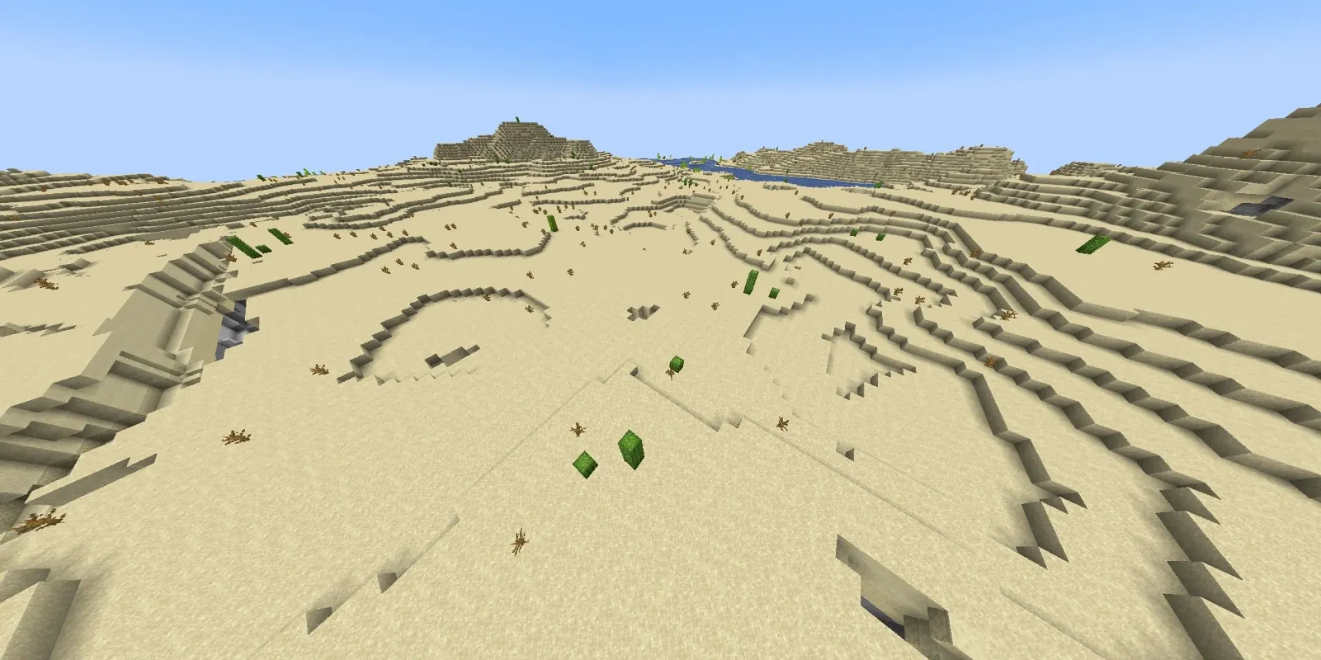 بازیکن Minecraft در بازی معبد بیابانی باورنکردنی می سازد