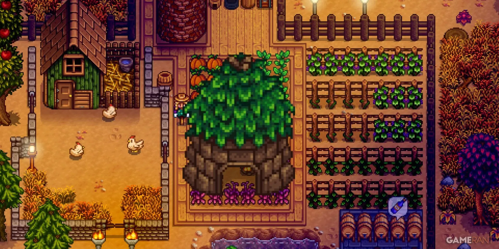فن Stardew Valley کلبه دست ساز Junimo را ایجاد می کند