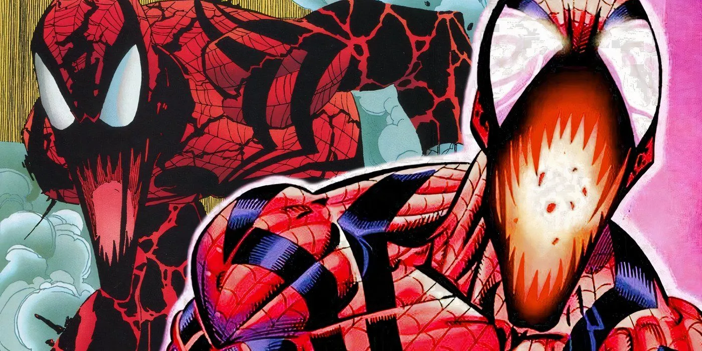 Spider-Carnage Cosplay وحشتناک ترین سیمبیوت دهه 90