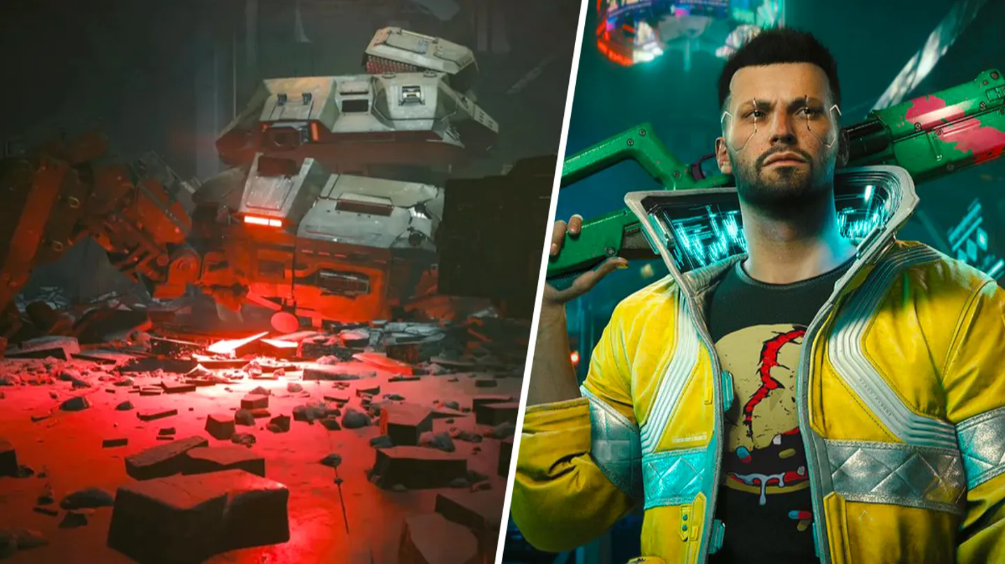 طرفداران Cyberpunk 2077 توسط فینیشر مخفی غرق شدند