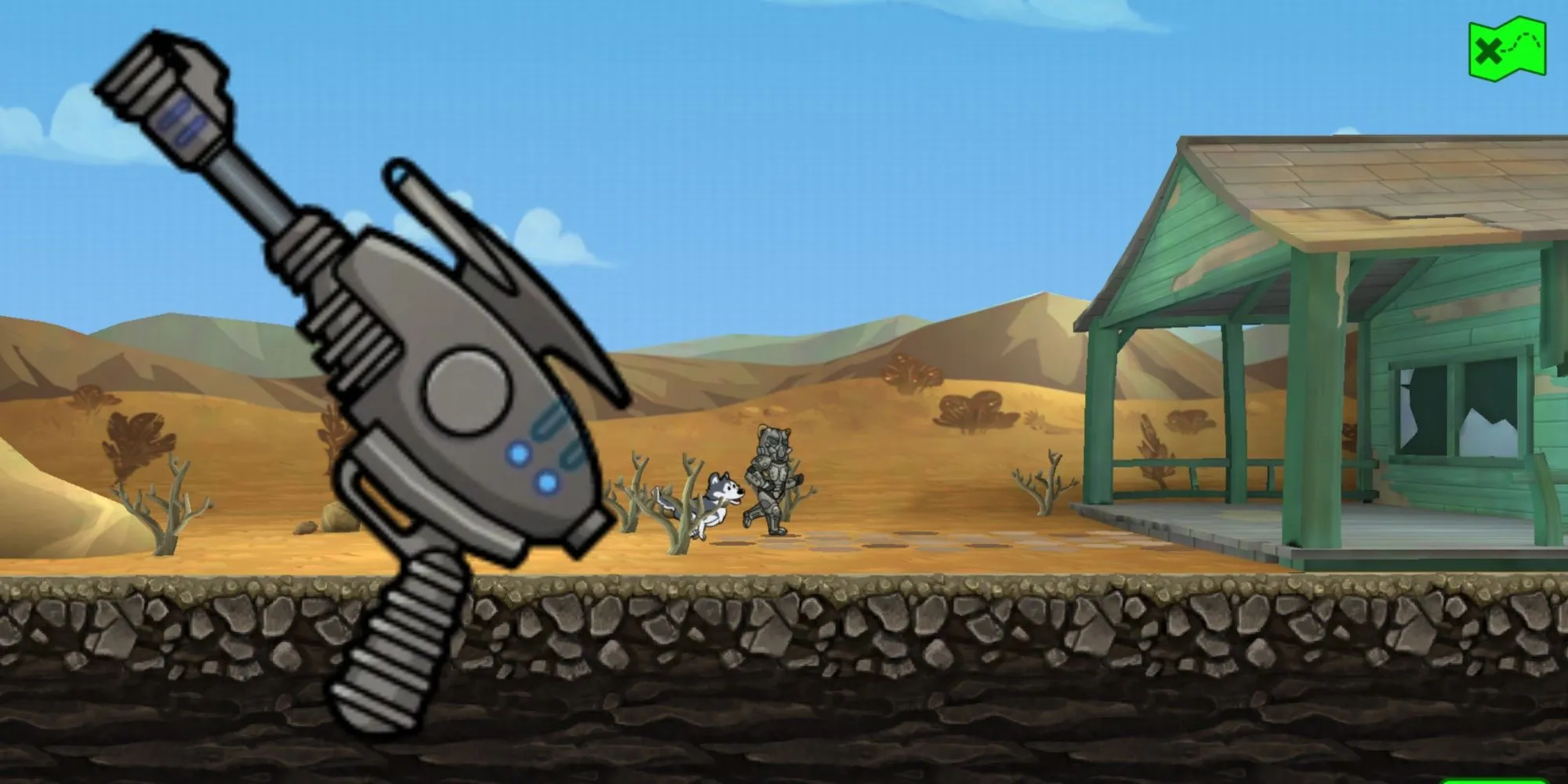 اسلحه بی ثبات کننده در پناهگاه Fallout
