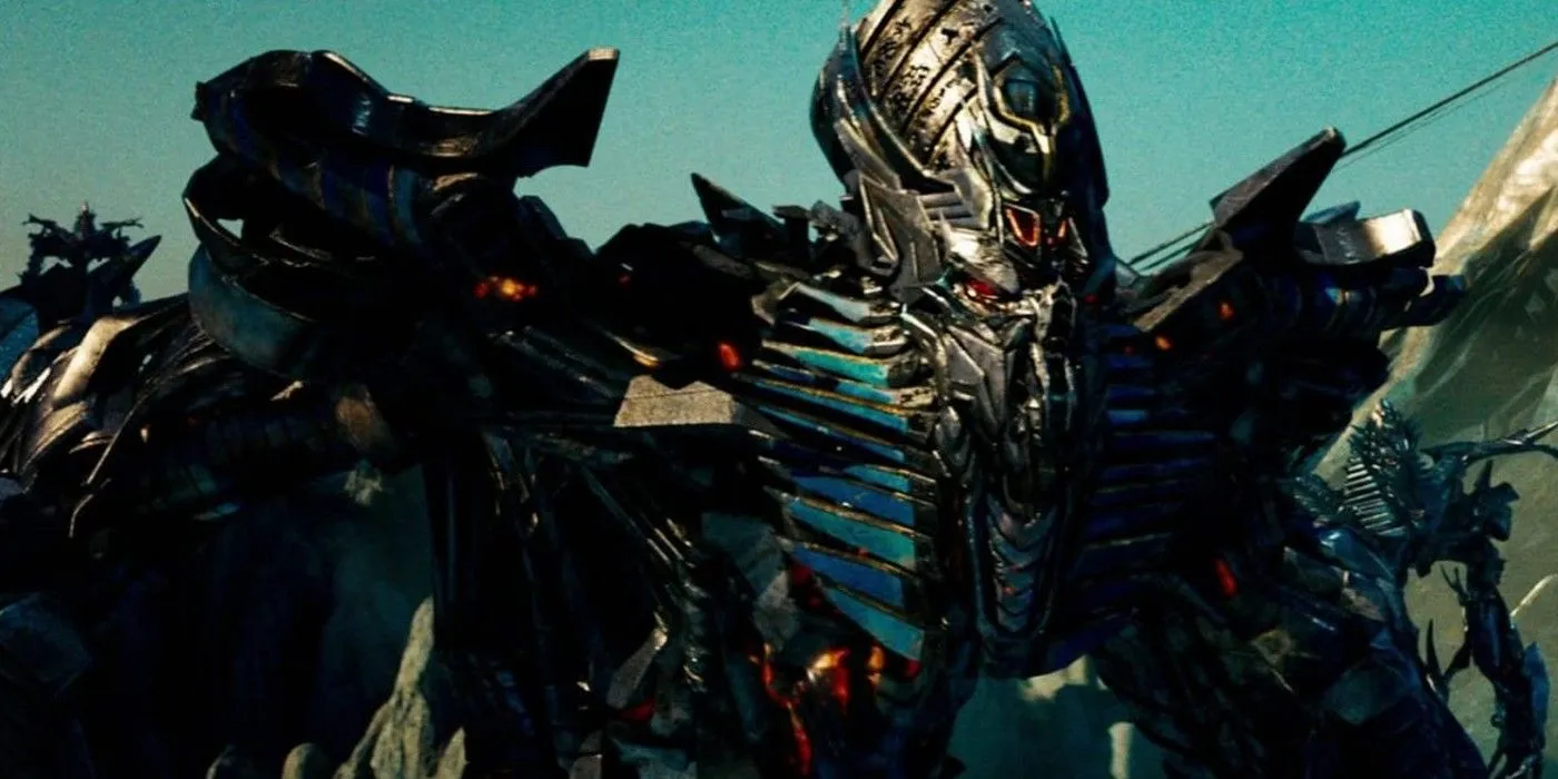 The Fallen Lands On Earth In Transformers Revenge Of The Fallen.