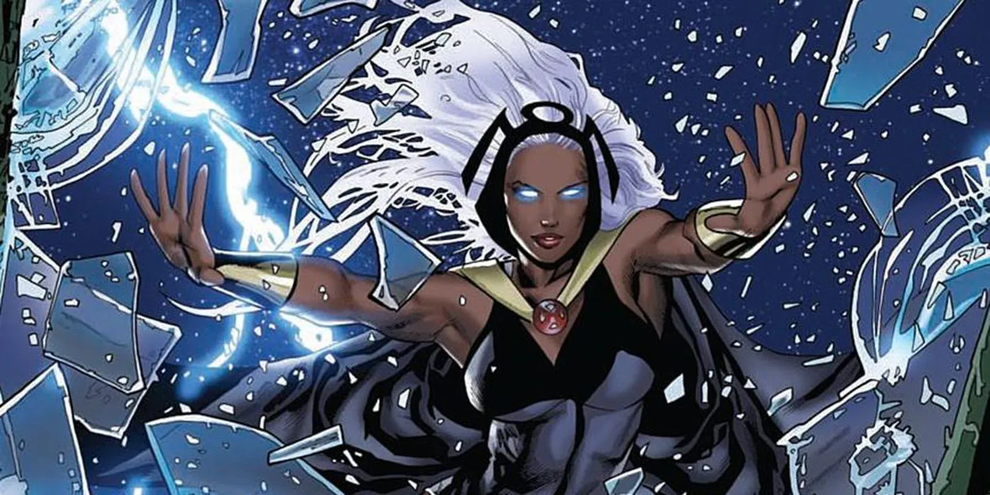 طوفان رعد و برق را در کمیک های X-Men احضار می کند.