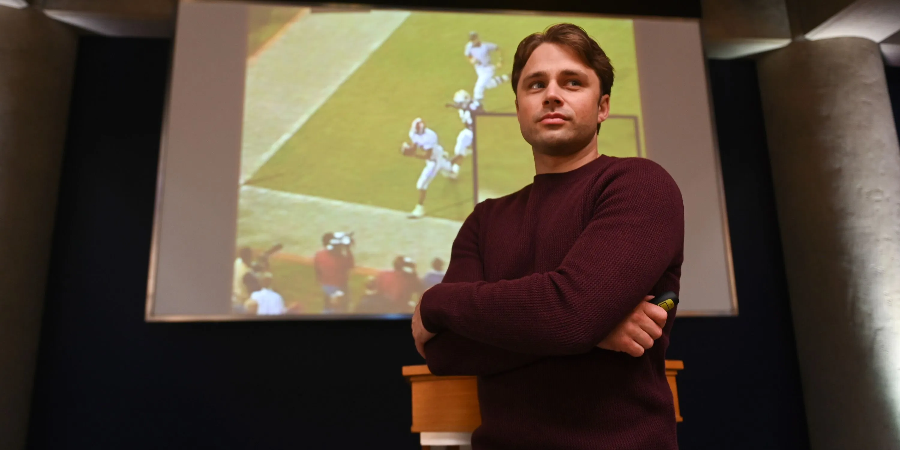 Max Lloyd-Jones as Simon in The Irrational season 2.