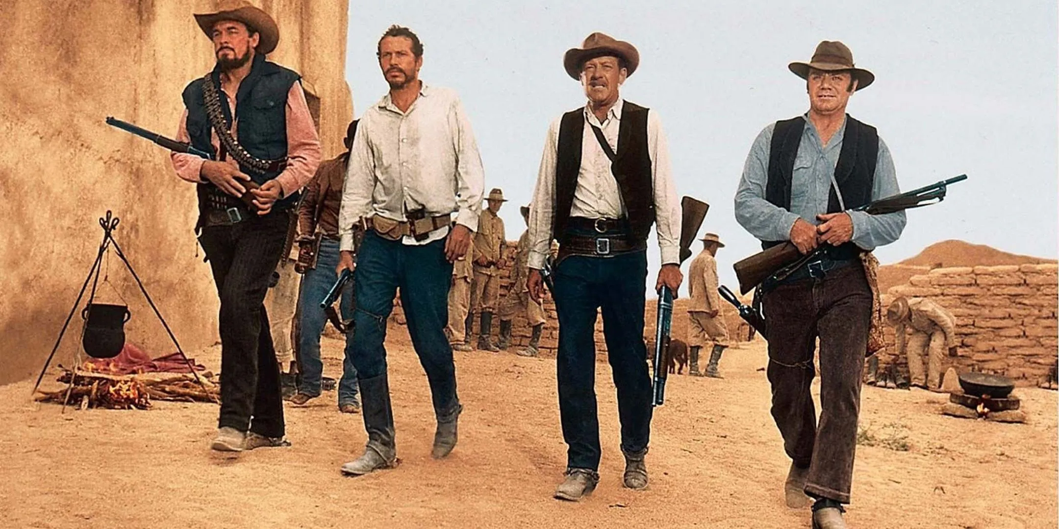 راه رفتن آهسته معروف در The Wild Bunch