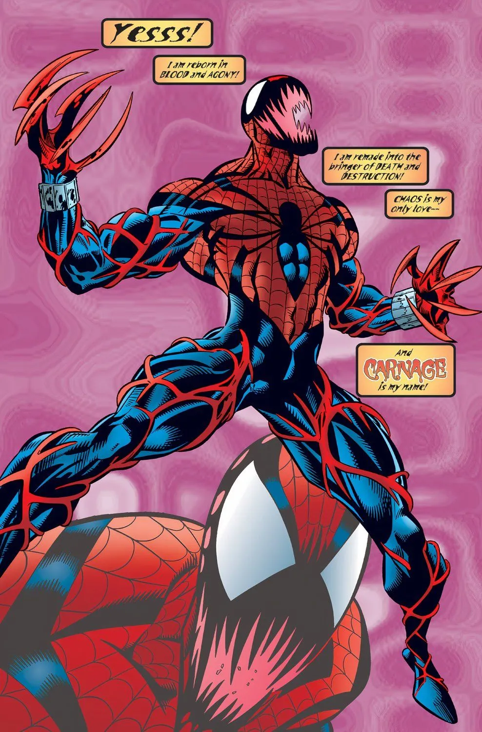 Spider-Carnage اولین حضور خود را در یک شات تمام بدن